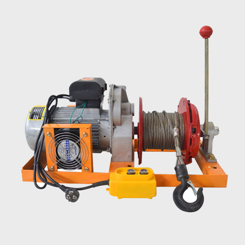 Clutch electric winch