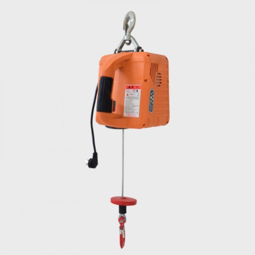 Portable electric traction hoist