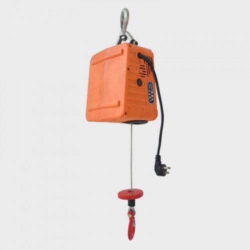 Portable electric traction hoist