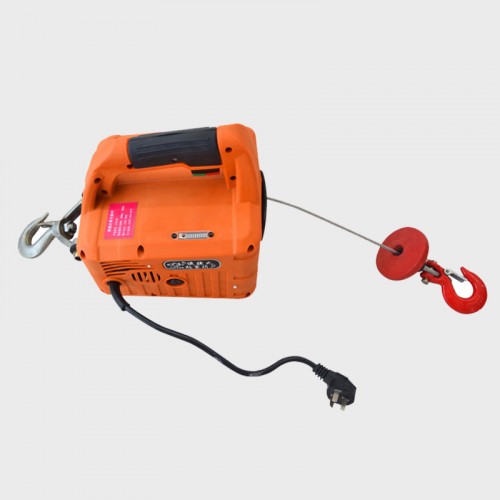 Portable electric traction hoist