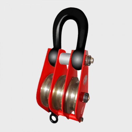 Three Wheels Pulley Block