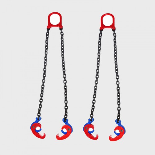 double chains Oil Drum Lifting Clamp