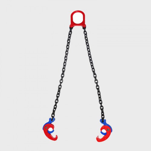 double chains Oil Drum Lifting Clamp