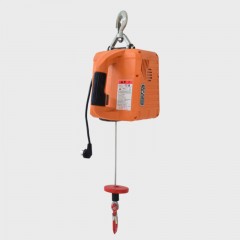 Portable electric traction hoist