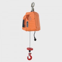 Portable electric traction hoist