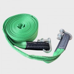 Truck trailer tow strap belt