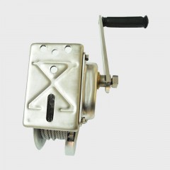 Stainless steel hand winch