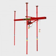 Slide type lifting crane