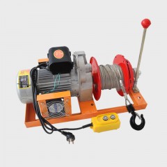 Clutch electric winch