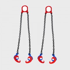 double chains Oil Drum Lifting Clamp